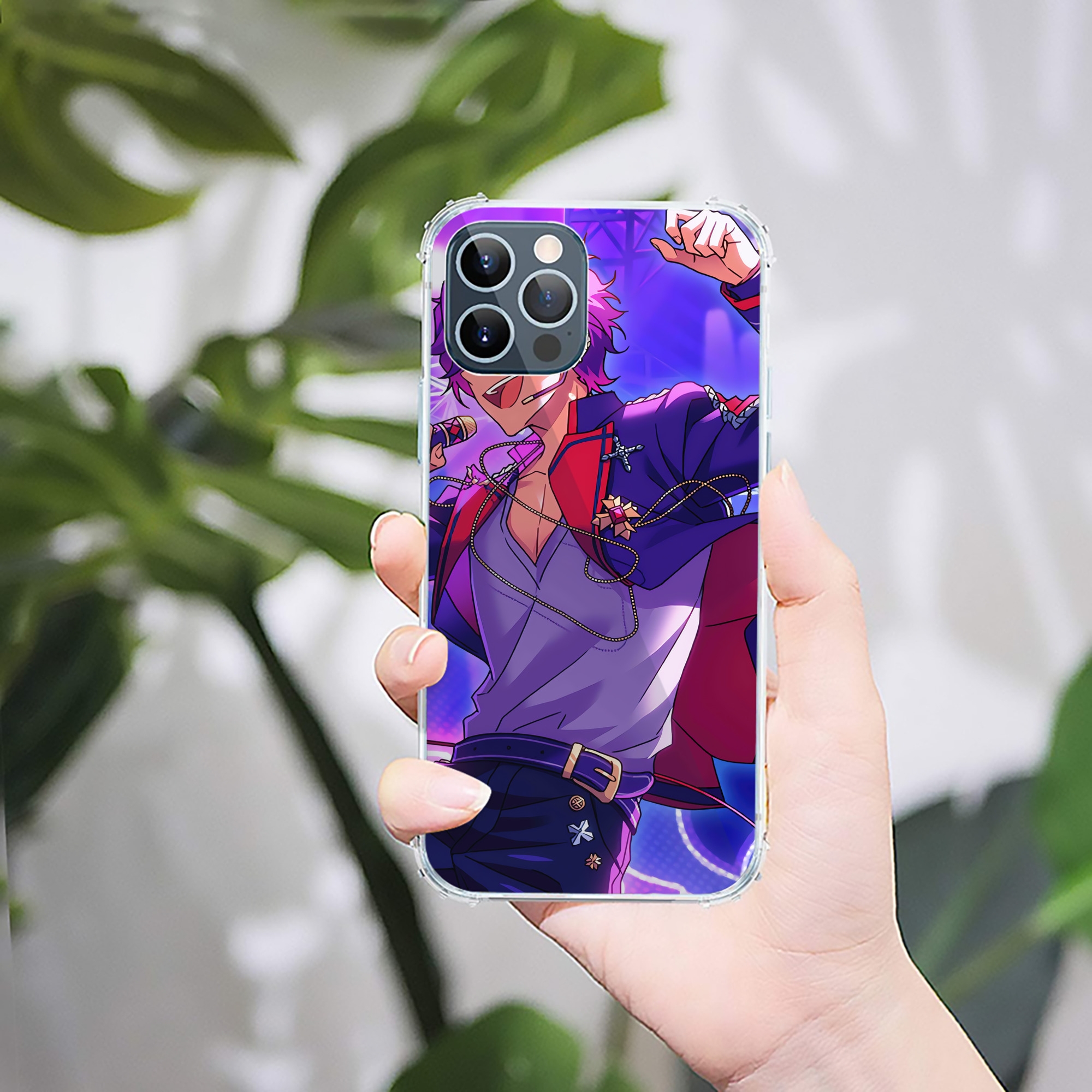 （画像用） あんさんぶるスターズ! Ensemble Stars 【iPhone 12シリーズ対応】透明スマホケース（クリアソフトケース）